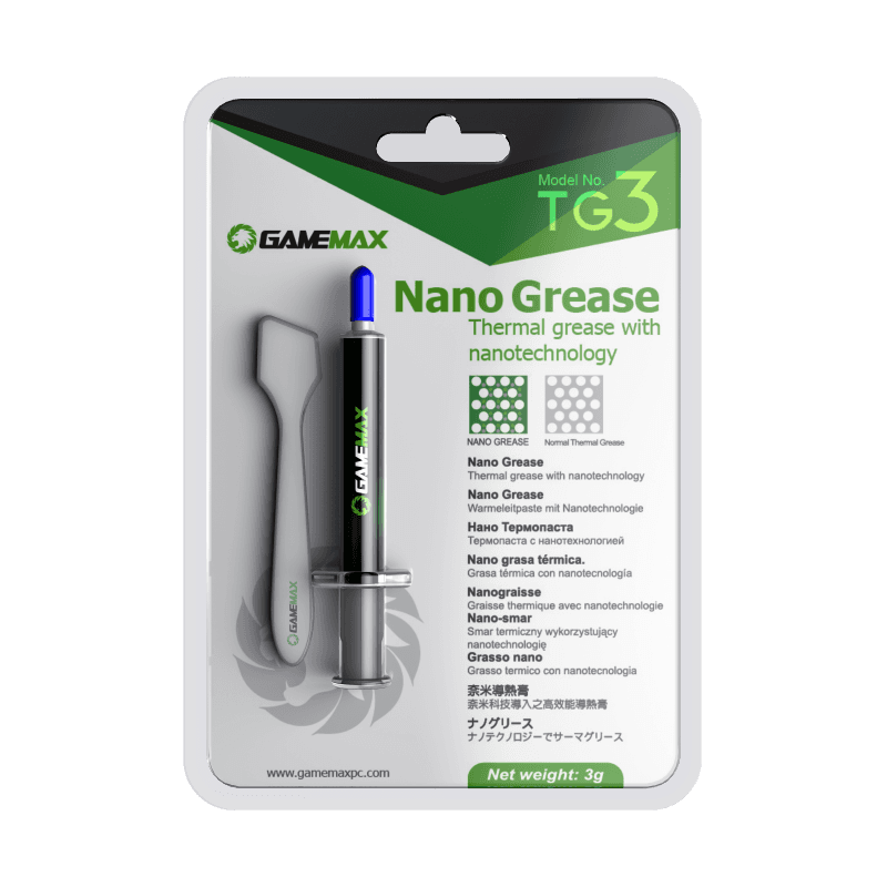 GameMax TG3 Thermal grease with Nano Technology GameMax TG3 Thermal grease with Nano Technology